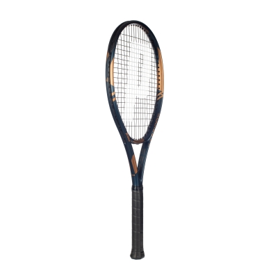 Prince Tennisschläger Warrior 100in/265g/Jugend/Freizeit blaugrau/bronzebraun - besaitet -